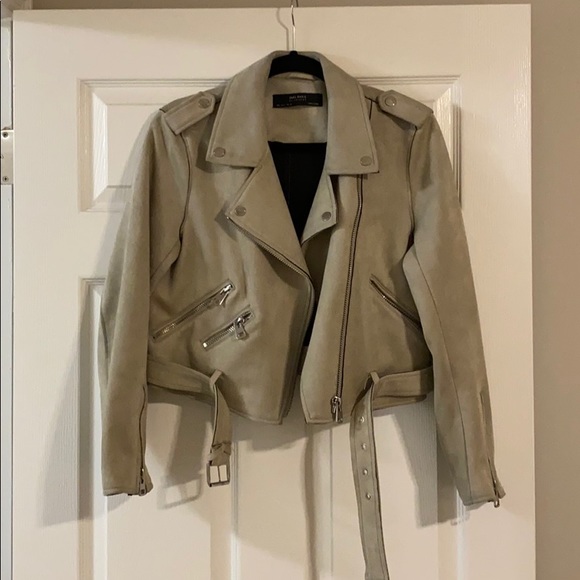 Zara Faux Leather Jacket - Picture 2 of 7